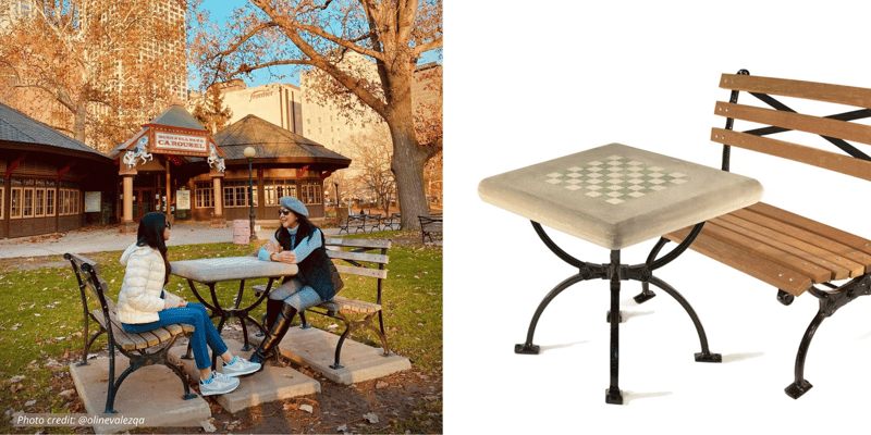 10 Favorite Scenes of Park Benches in Autumn preview 4